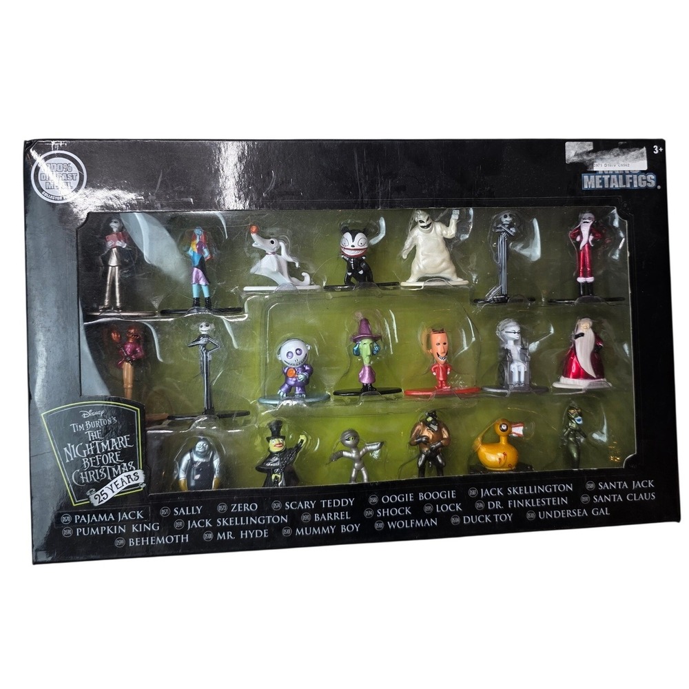 Disney Nightmare Before Christmas Jada Nano Metalfigs 20-Pack Die-Cast Figure C2